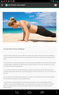 30 Day Fitness Challenges - screenshot thumbnail