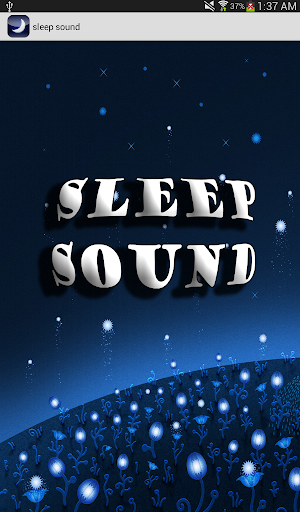 sleep sound