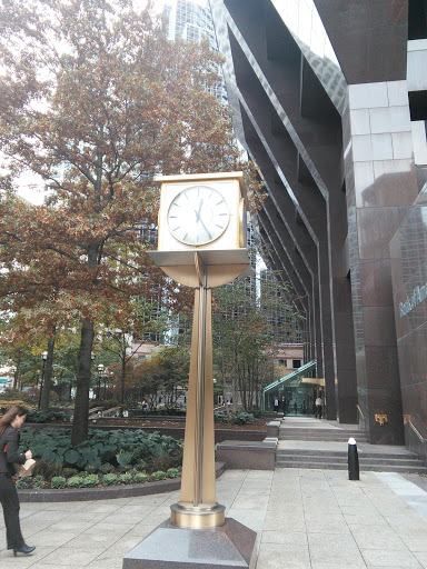 Fancy Clock at Post Office Square 