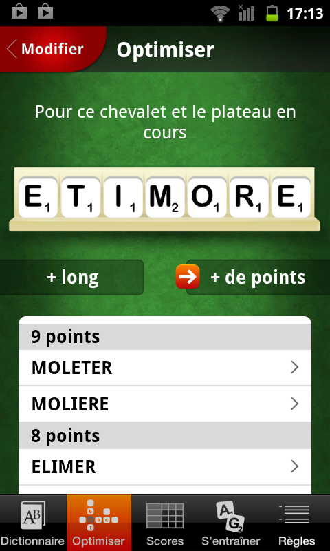 Officiel du SCRABBLE LAROUSSE Screen 3