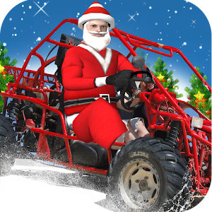 Image result for SANTA IN A DUNE BUGGY