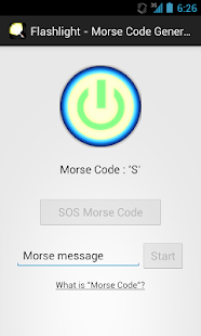 Free Flashlight-MorseCode Generator APK for PC