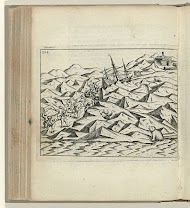 Het vrijmaken van een pad door het ijs naar de zee, 1597