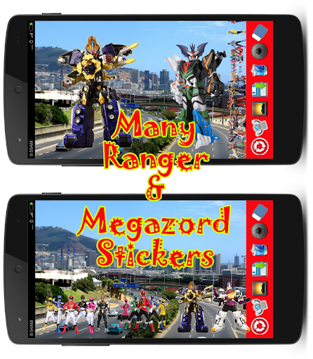 【免費攝影App】Megazord Ranger Photo Sticker-APP點子