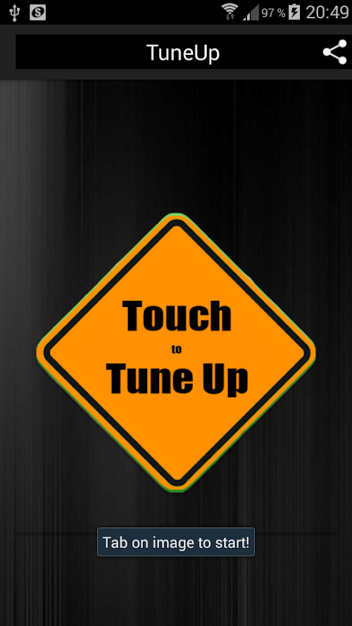 Android application TuneUp Utilities Cache Cleaner screenshort