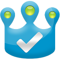Checkin King for Facebook, 4SQ icon