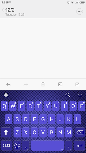 Blueribbon iKeyboard Theme