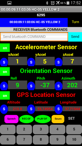 Sensor Shield Arduino Android