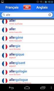 Dictionnaire Anglais-Français - screenshot thumbnail