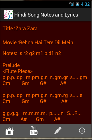 Carnatic Music Notations Download