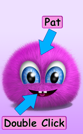 Pink Fluffy Ball