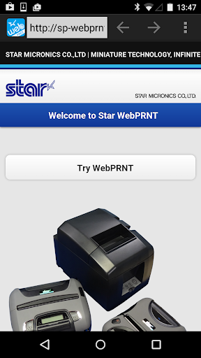 Star WebPRNT Browser Free