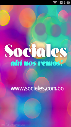 Sociales.com.bo