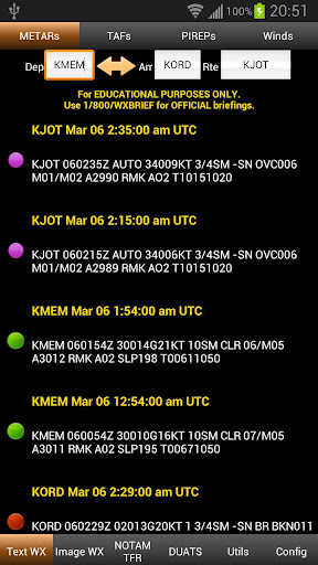 FlightBriefer Aviation Weather