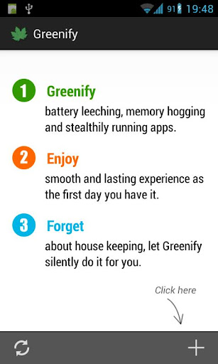 Greenify *root* phần mềm tiết kiệm pin và làm mượt máy cho n7100