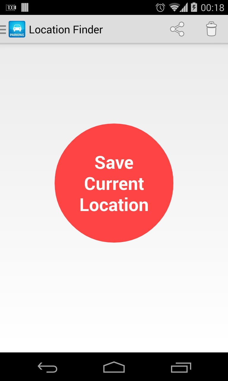 Android application Dude, Wheres My Car? screenshort