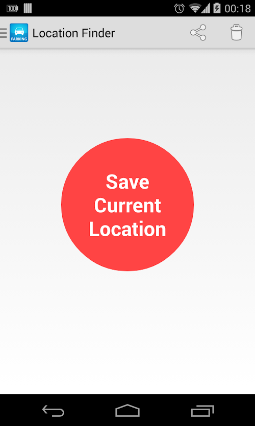 Android application Dude, Wheres My Car? screenshort