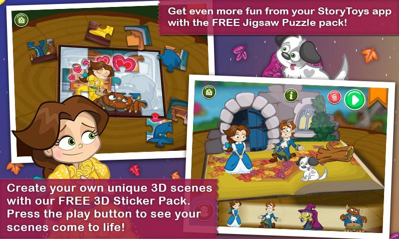 Android application StoryToys Beauty and the Beast screenshort