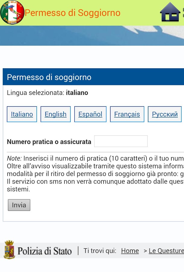 Awesome questura di brescia permessi di soggiorno contemporary ... Questura di bari controllo permesso di soggiorno