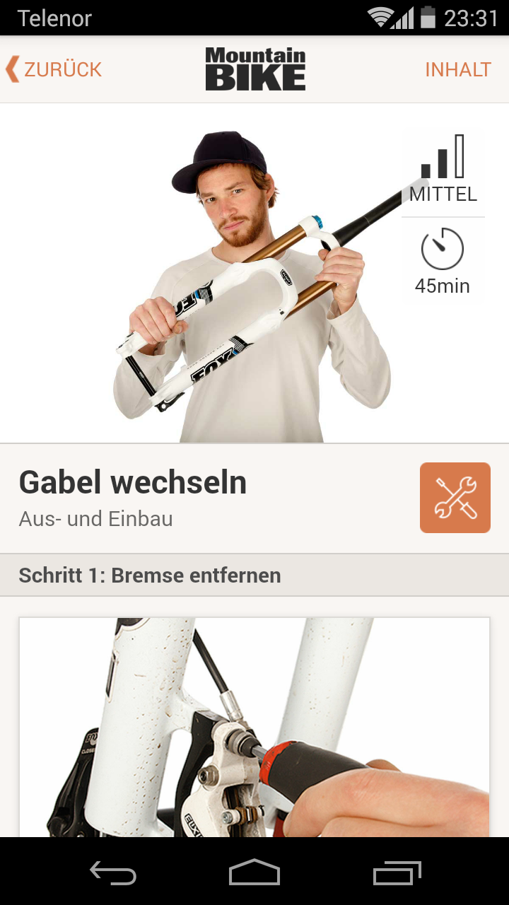 MountainBIKE Werkstatt Screen 3