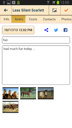 Horse Diary