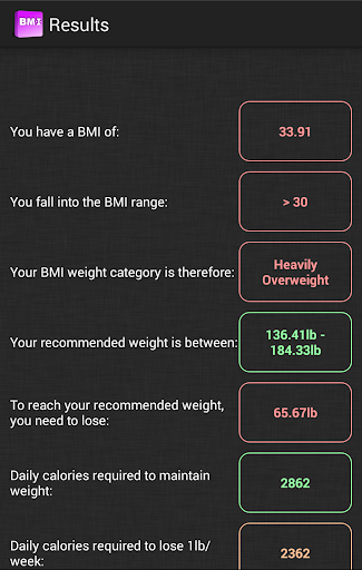 【免費健康App】BMI & Calorie Calculator-APP點子