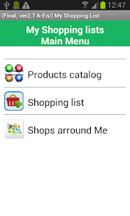Lastest my Daily Shopping Lists 2.2 APK for PC