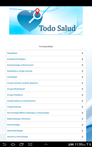 【免費醫療App】TodoSalud para Tablet-APP點子