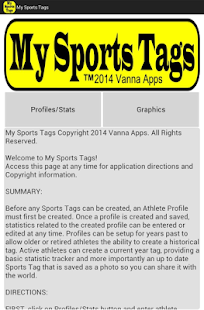 Free Download My Sports Tags APK for Android