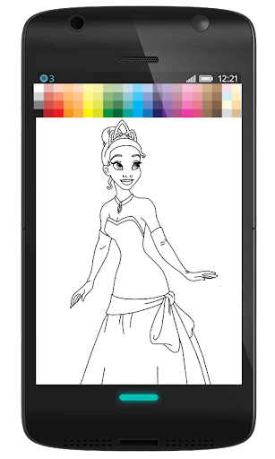 Coloring Princess Kids Games