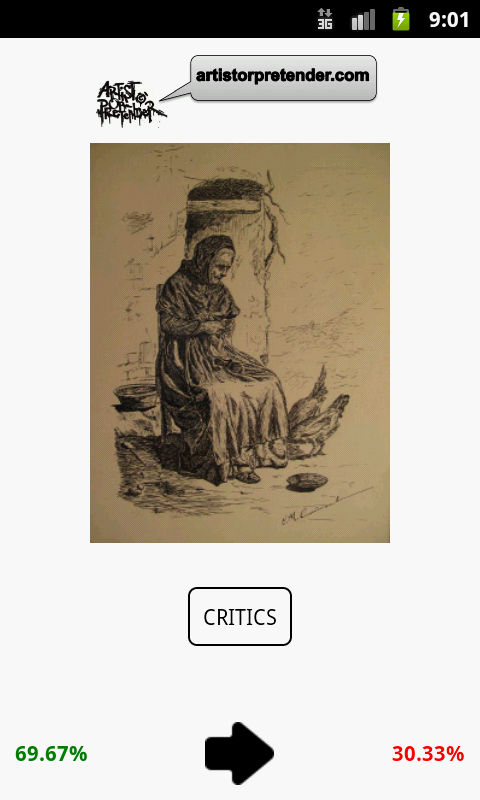 Rate artworks - AoP (pro) Screen 3