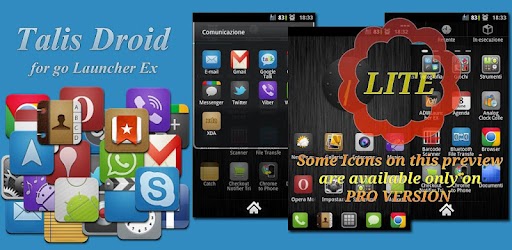 Изображения Talis Droid LITE ADW/Go/Apex на ПК с Windows