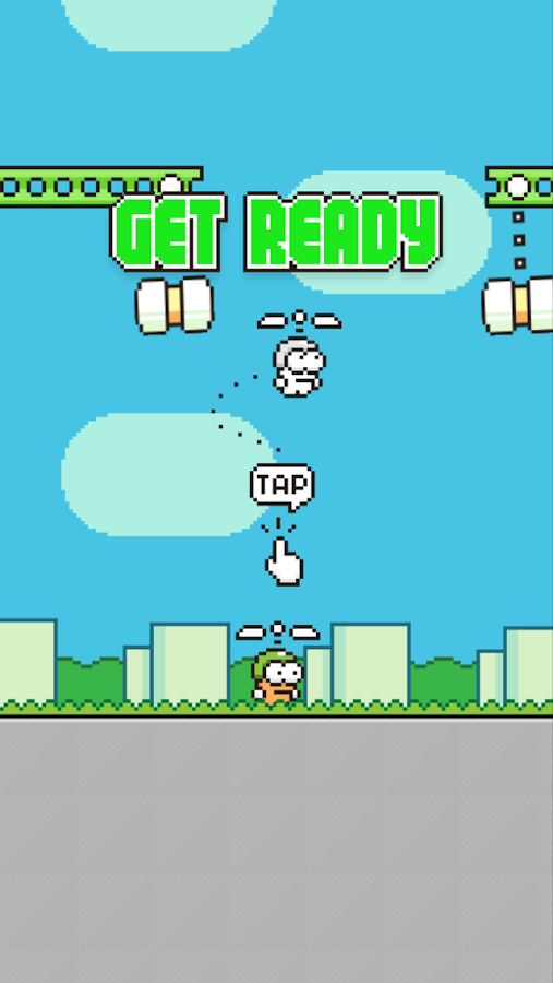 Swing Copters - screenshot