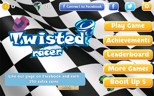 Twisted Racer: Race Car Stunts