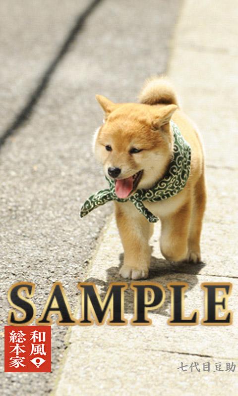Android application 和風総本家/七代目豆助（冒険）ライブ壁紙 screenshort