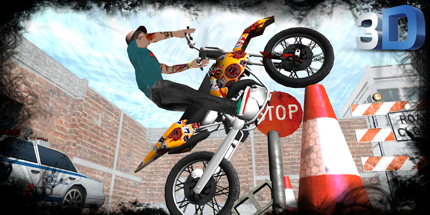 Real Stunt Bike Mania : Racing Screen 2