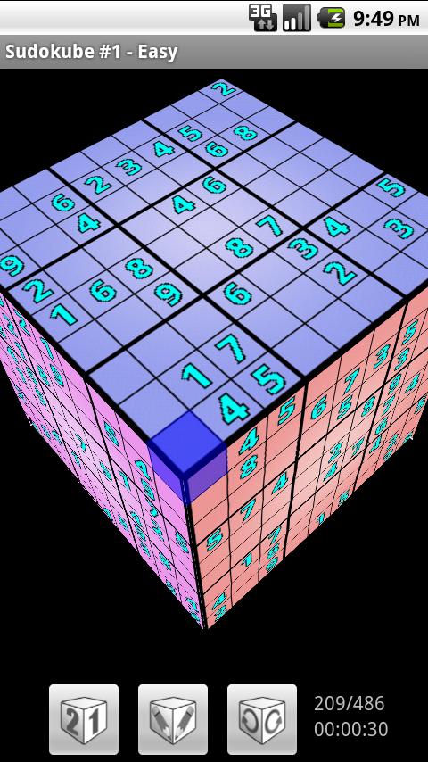 Sudokube - 3D Sudoku Screen 2