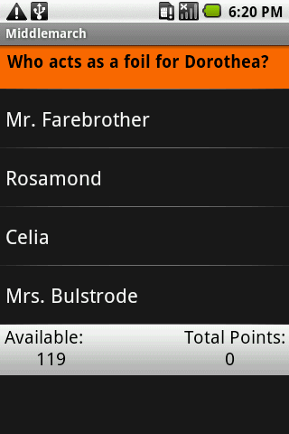 Middlemarch: Shmoop Guide Screen 2