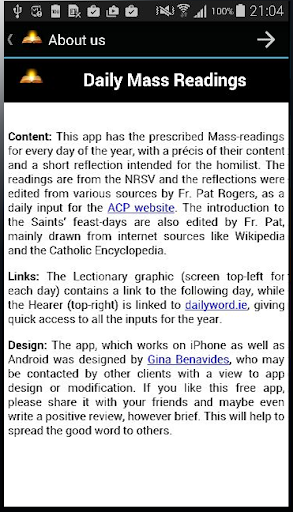 【免費書籍App】Dailymassreadings-APP點子