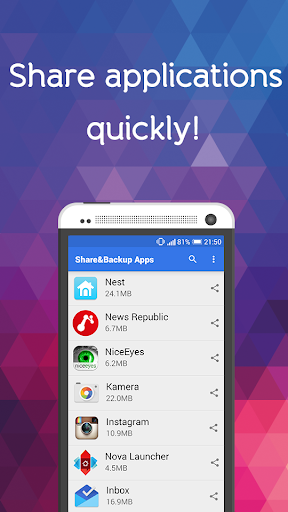 Share Backup Apps