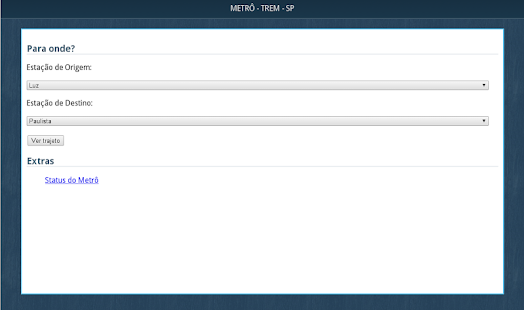 Metrô <-> CPTM SP Screenshots 0