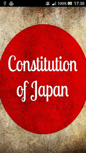 The Constitution of Japan