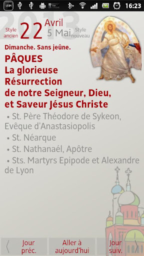 Calendrier Orthodox Français