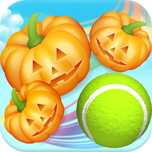 Pumpkin vs Tennis: Halloween