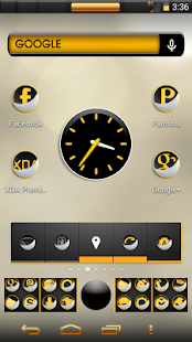 Lastest BLACKNGOLD CM10 THRU 11  THEME APK for PC