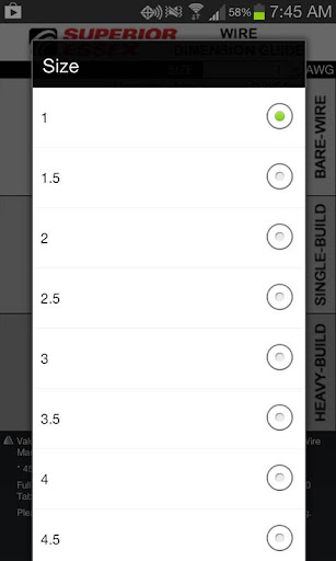 【免費商業App】Essex Wire Dimension Guide-APP點子