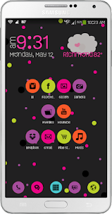 Sweet Pea Go Launcher Theme