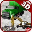 Garbage: Truck & Excavator mobile app icon