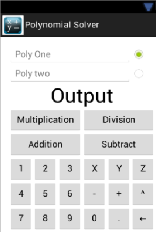 Polynomial Solver