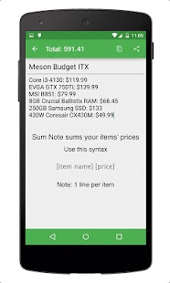 How to install Sum Note 1.1 mod apk for pc